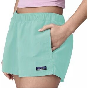 Patagonia Women's Light Aqua Athletic Shorts
